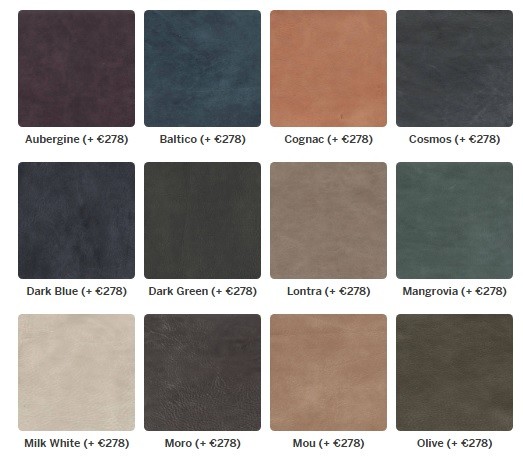 Bankje Sofie - leder