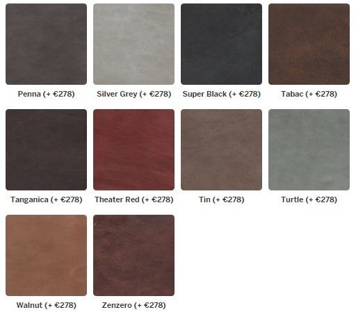 Bankje Sofie - leder