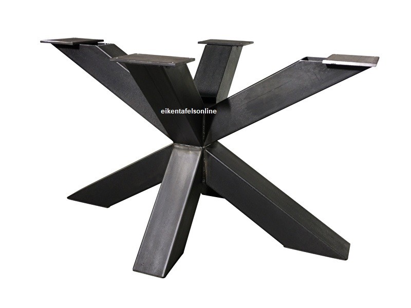 Boomstamtafel Suar metalen Matrix poot 