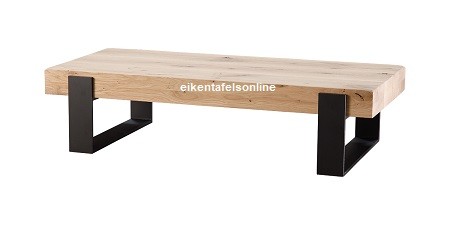 Eiken salontafel Robuust