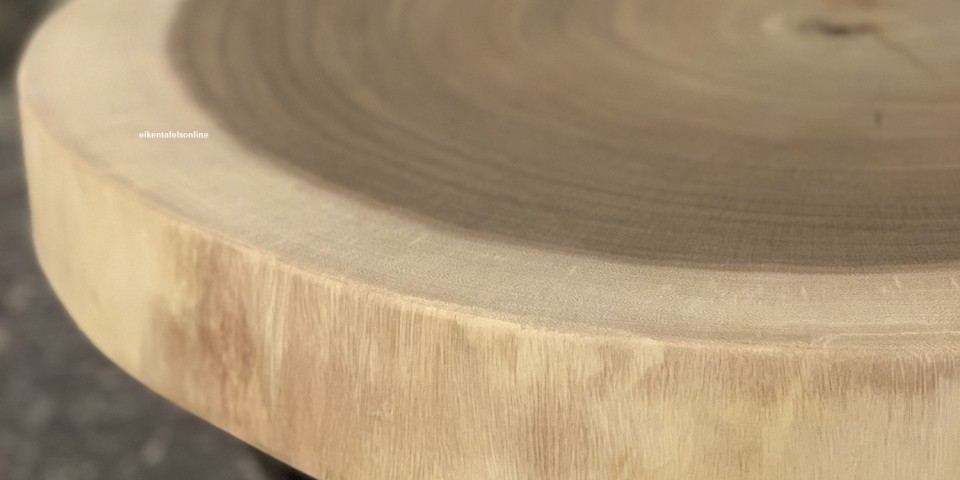 Salontafel rond - Boomstam Suarhout