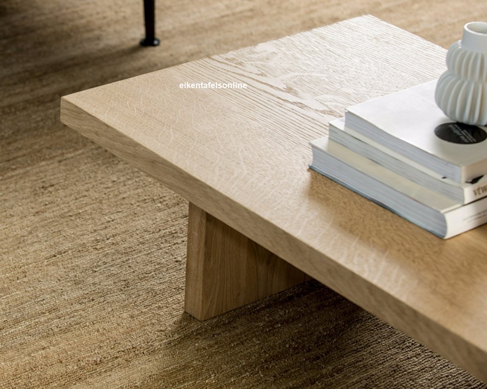 Eiken salontafel Bonaire