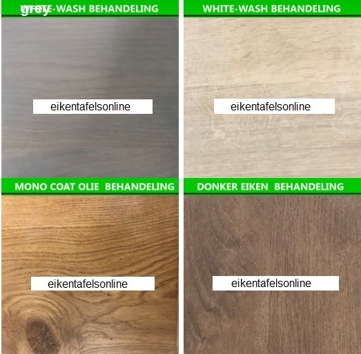 Eiken salontafel Ovaal - Budget 1