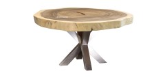 Tafel rond Suarhout - XX poot Rvs