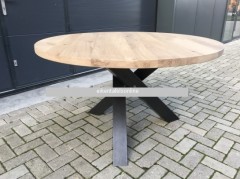 Eiken tafel rond - Suprise