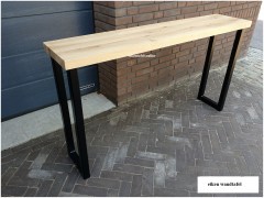 Eiken wandtafel 1 - sidetable