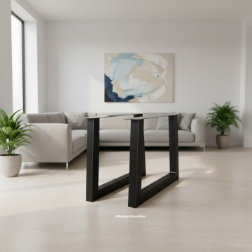 Metalen tafelpoot - Trapezium 