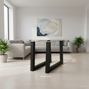 Metalen tafelpoot - Trapezium 